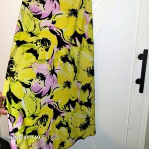 Plus sized Floral skirt